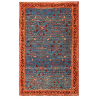 Mamluk Wagireh Rug with Jerrehian Border Design