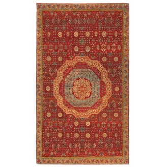 Mamluk Rug with Cusped Medallion