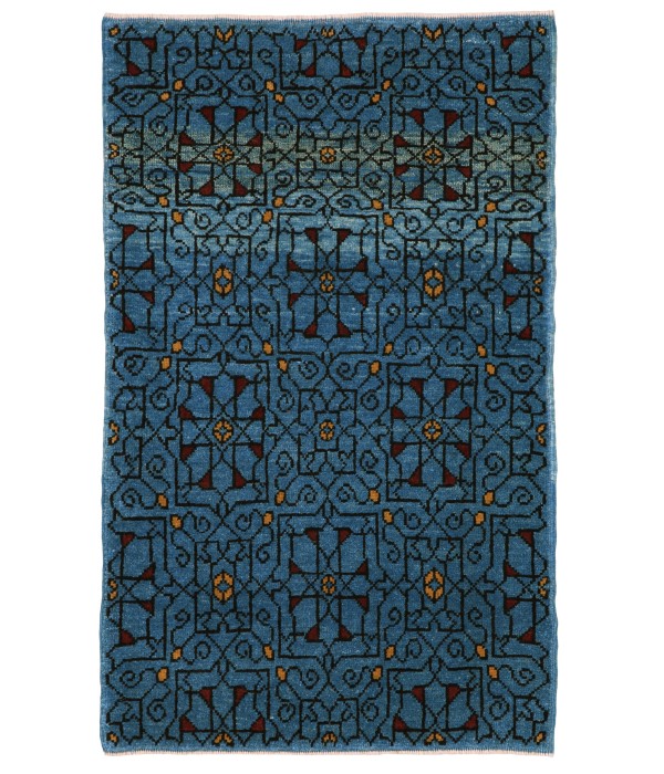 Mamluk Wagireh Rug with Jerrehian Border Design