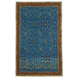 Mamluk Wagireh Rug with Jerrehian Border Design