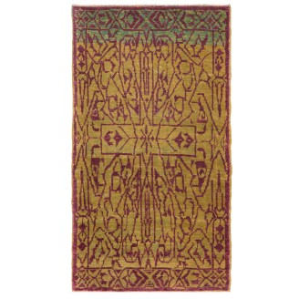 Mamluk Wagireh Rug with Geometric Design