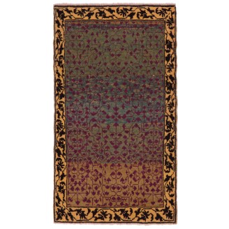 Mamluk Wagireh Rug with Leaf Lattice Design