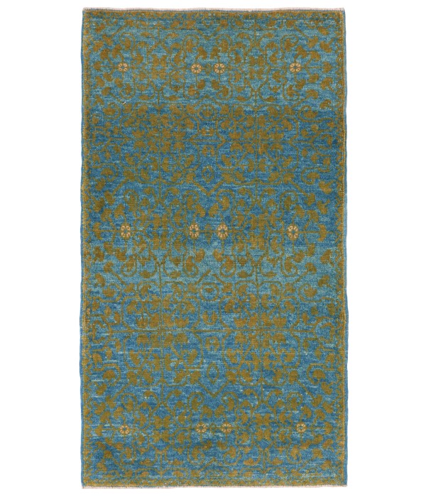 Mamluk Wagireh Rug with Leaf Lattice Design