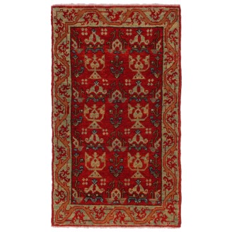 Mamluk Wagireh Rug with Candelabra Elems