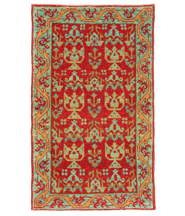 Mamluk Wagireh Rug with Candelabra Elems