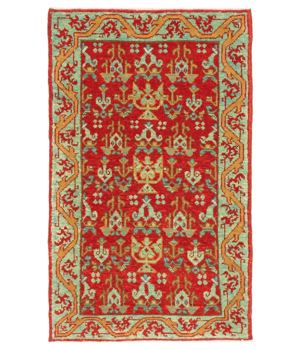 Mamluk Wagireh Rug with Candelabra Elems