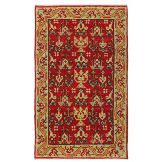 Mamluk Wagireh Rug with Candelabra Elems