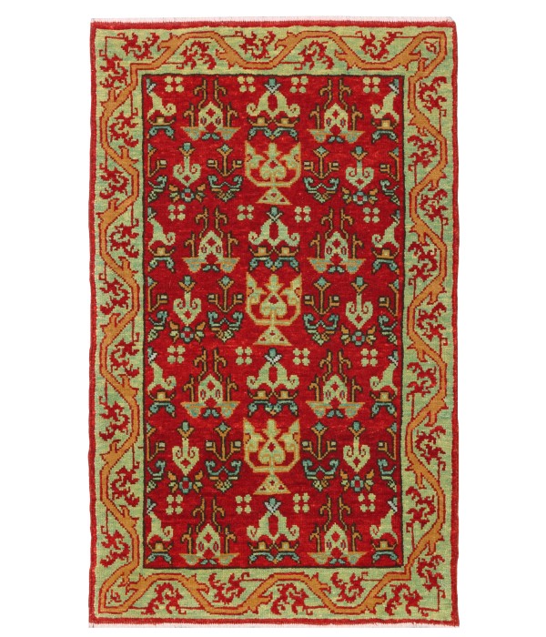 Mamluk Wagireh Rug with Candelabra Elems