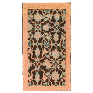 Mamluk Wagireh Rug with Palmette Lattice Design