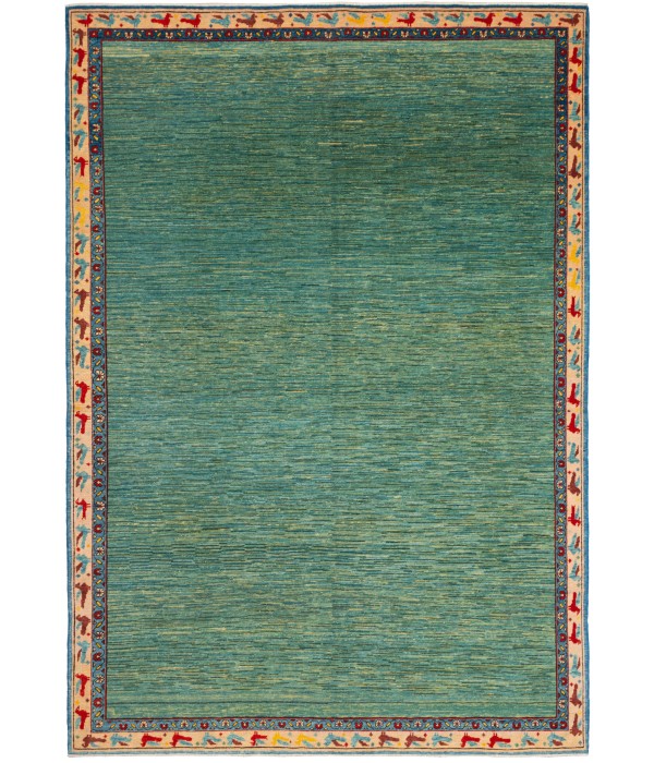 The Green Color Rug