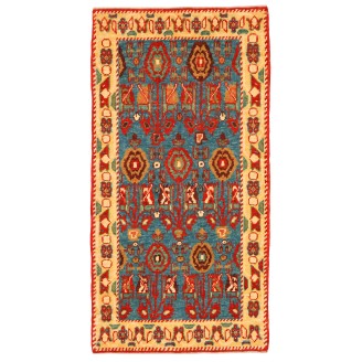 Senna Rows of Flowers Rug