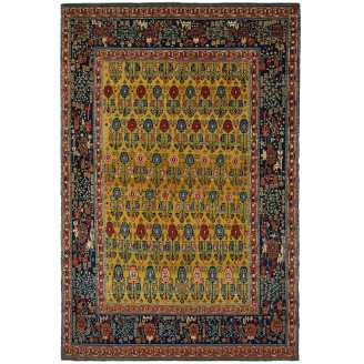 Senna Rows of Flowers Rug