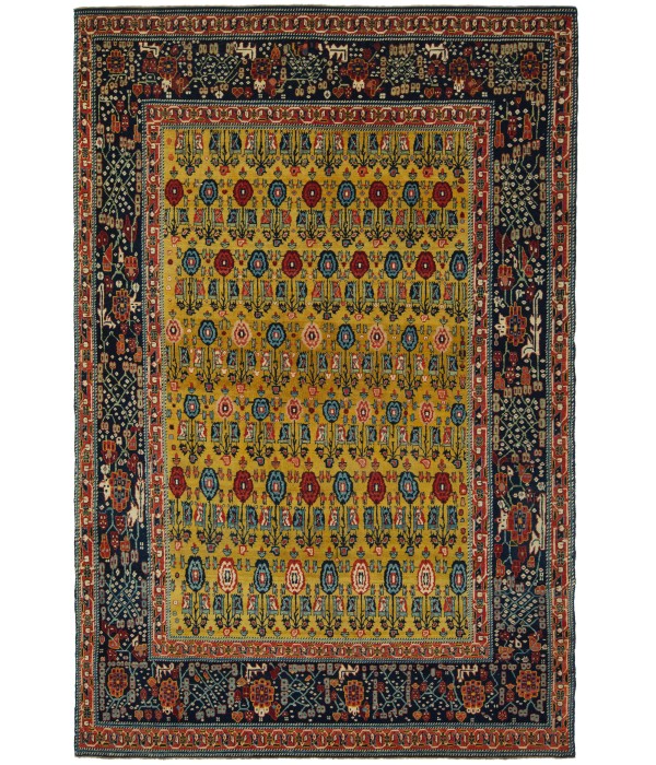 Senna Rows of Flowers Rug