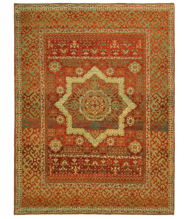 Mamluk Rug with Central Star