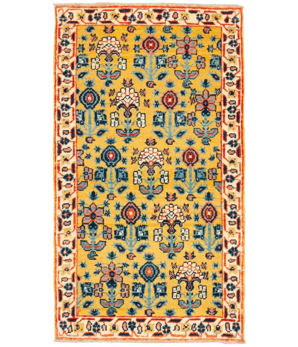 Rows of Flowers Rug