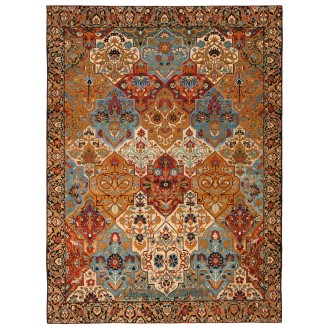 Kerman Multi-Medallion Carpet