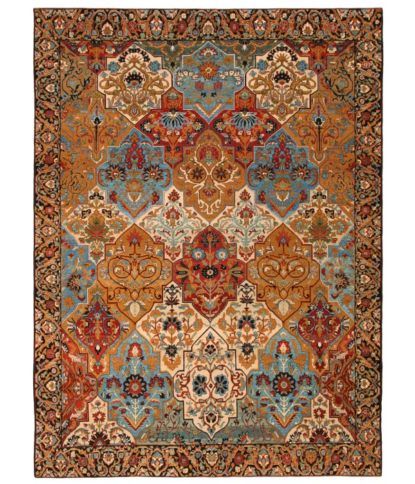 Kerman Multi-Medallion Carpet