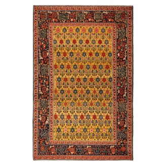 Senna Rows of Flowers Rug