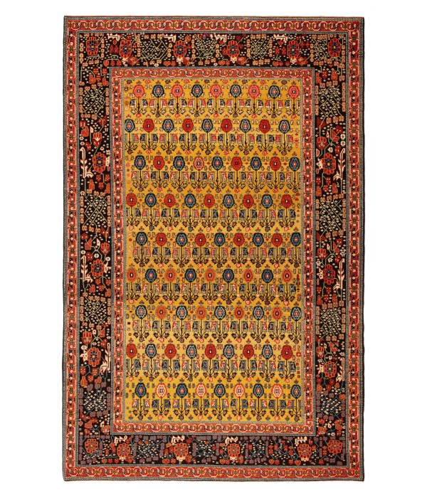 Senna Rows of Flowers Rug