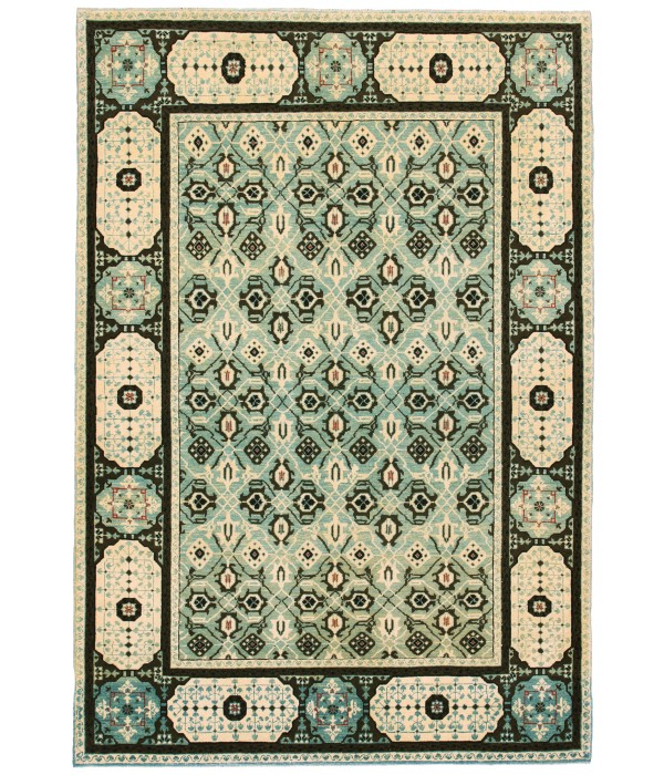 Mamluk Carpet with Lattice Design