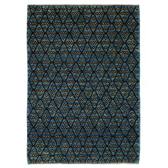 Diamond and Flowers Wagireh Rug