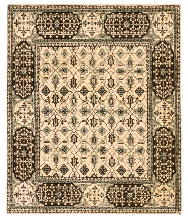 Mamluk Carpet with Lattice Design