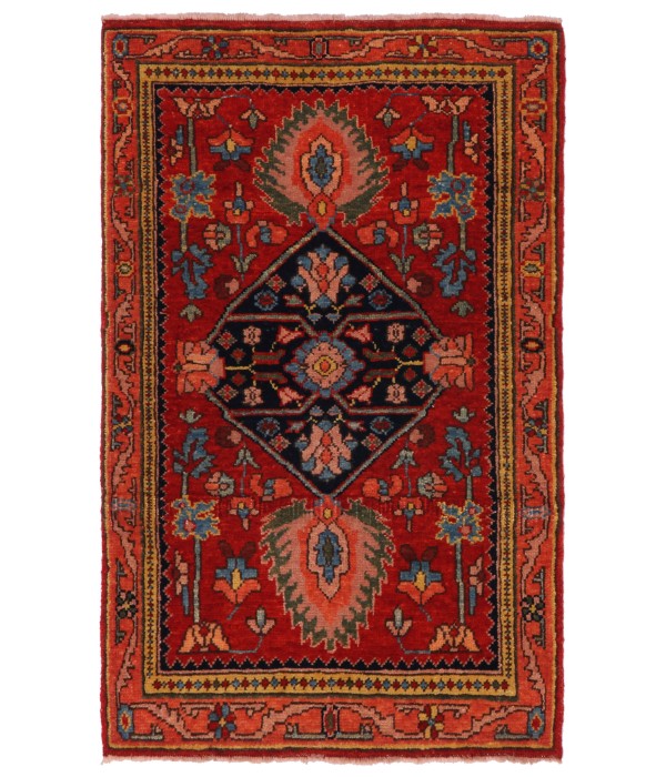 Gerous Bidjar Wagireh Medallion Rug