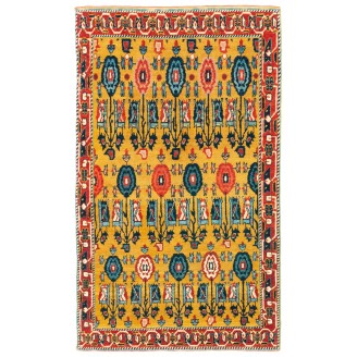 Senna Rows of Flowers Rug