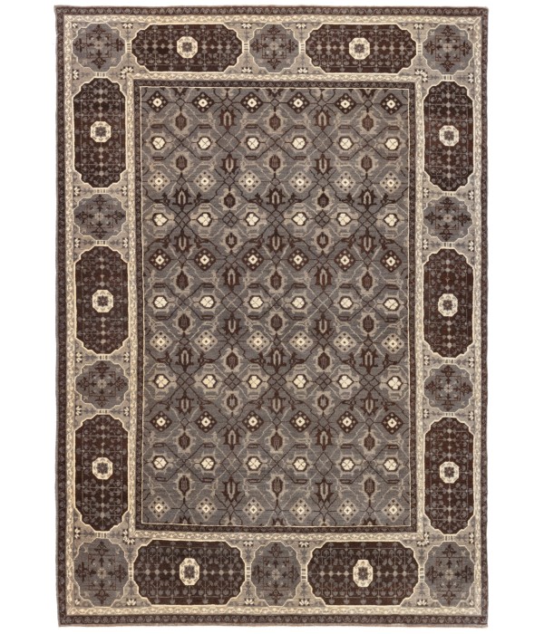 Mamluk Carpet with Lattice Design