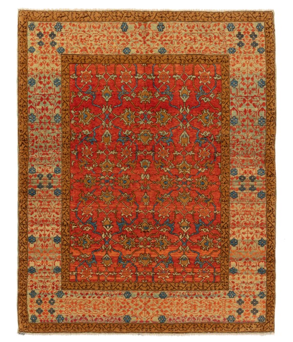 Mamluk Carpet with Lattice Design