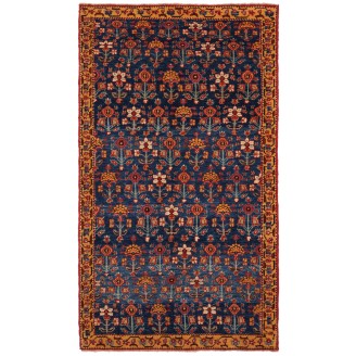 Rows of Flowers Rug