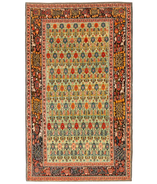 Senna Rows of Flowers Rug