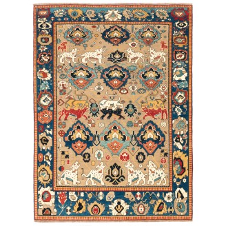 Animal Carpet in a Safavid Design Rug