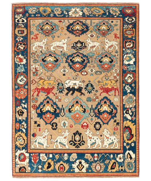 Animal Carpet in a Safavid Design Rug - Ararat Rugs