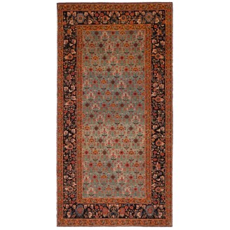 Rows of Flowers Rug