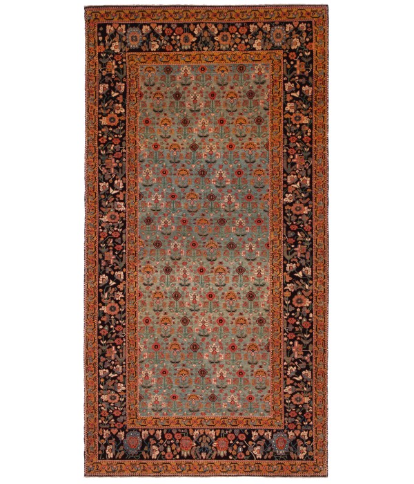 Rows of Flowers Rug