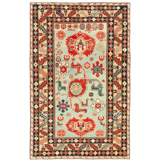 Kuba Rug with Palmettes