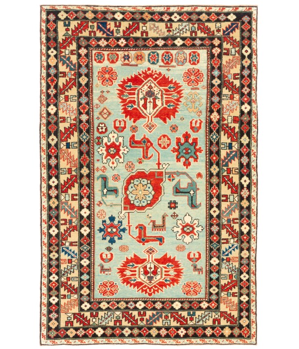 Kuba Rug with Palmettes