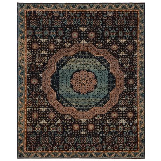 Mamluk Rug with Cusped Medallion