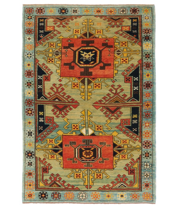 Carpet with Two Medallions