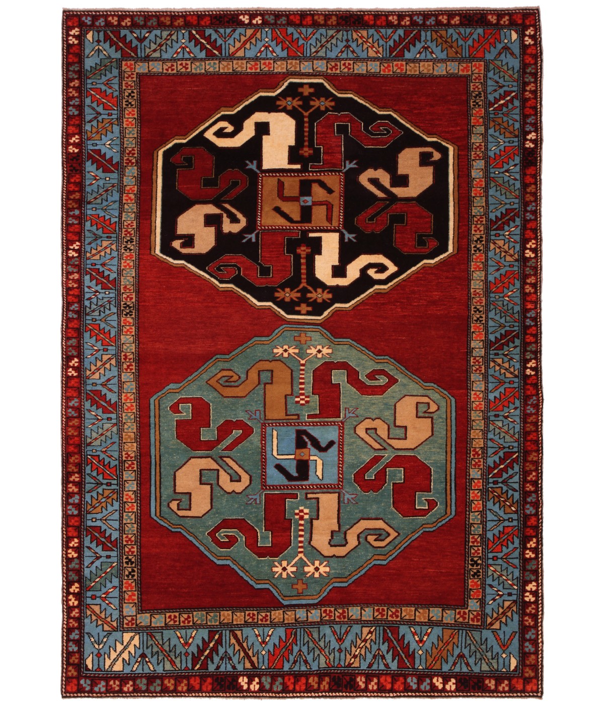Ararat Rugs wool carpet detail natural dyes