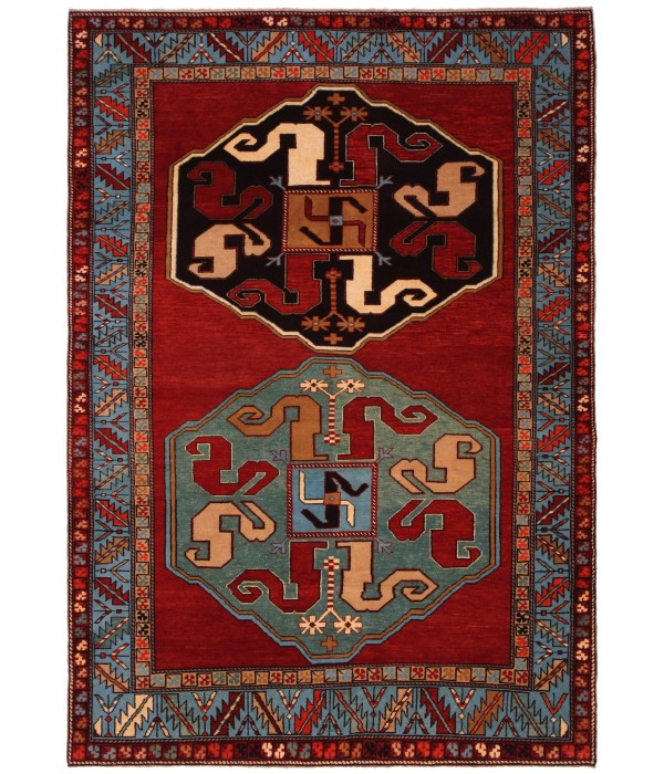 Chondzoresk Cloud-Band Kazak Rug