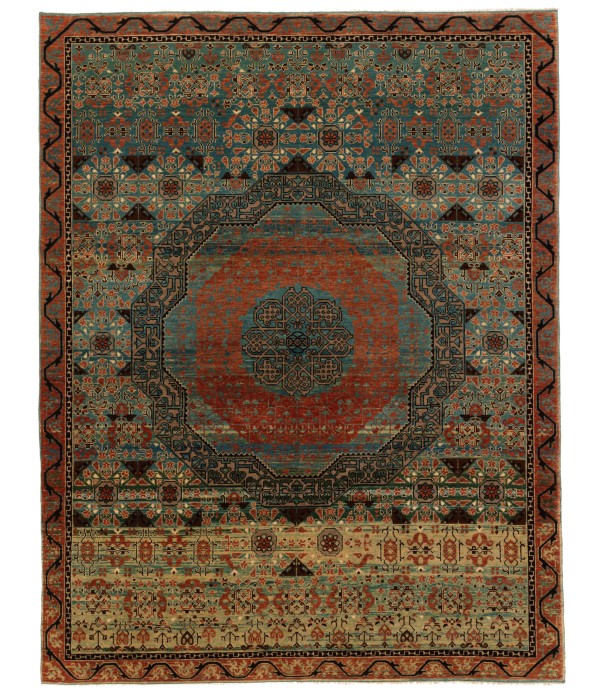 Mamluk Rug with Cusped Medallion