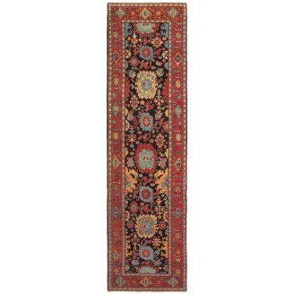 Palmettes and Flowers Lattice Rug