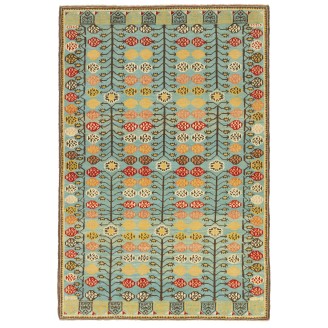 Opal Blue Ground Rug