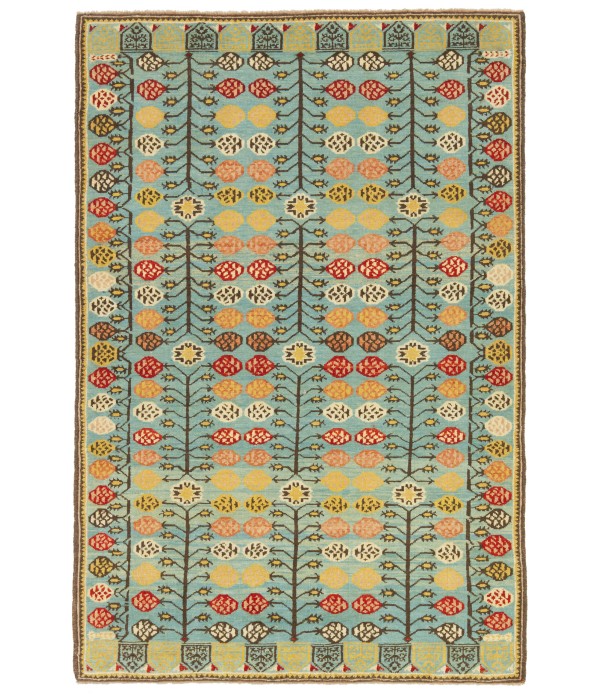 Opal Blue Ground Rug