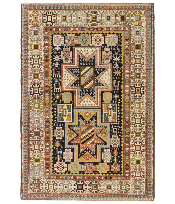 Star Medallion Shirvan Rug