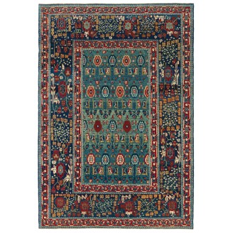 Senna Rows of Flowers Rug