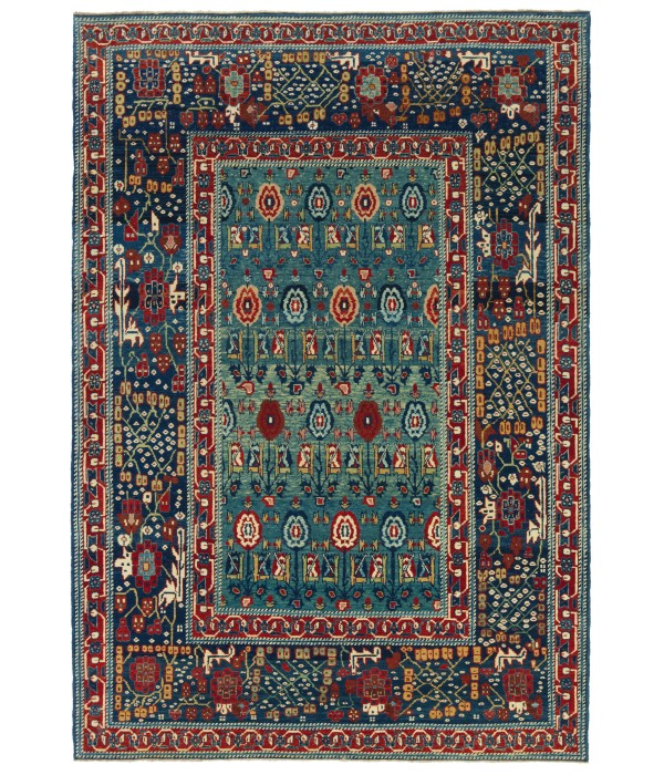 Senna Rows of Flowers Rug