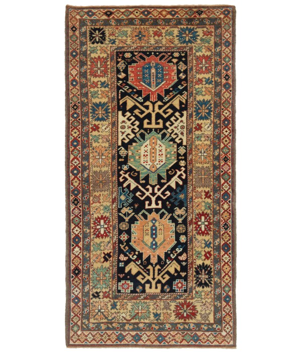 Kuba Rug with Palmettes